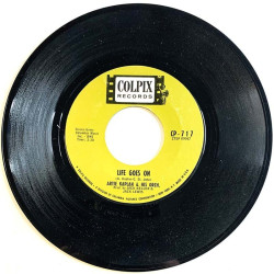 Kaplan Artie vinyylisingle Theme from the victors (my special dream)  kansi Ei kuvakantta levy kunnottelematon käytetty vinyylis