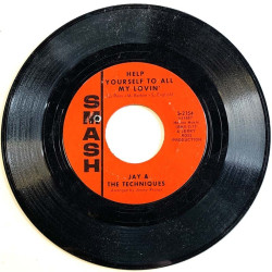 Jay & The Techniques vinyylisingle Baby make your own sweet music / Help yourself to  kansi Ei kuvakantta levy EX- käytetty viny