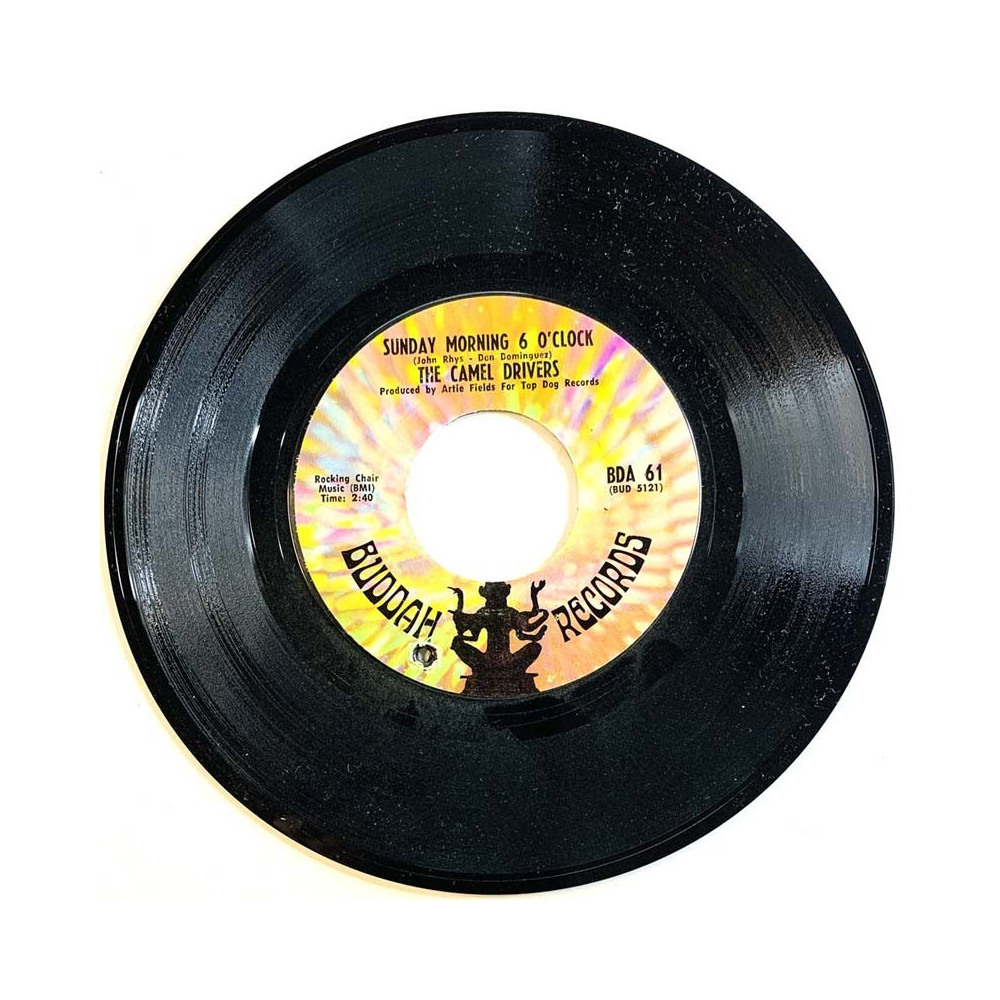 Camel Drivers vinyylisingle Sunday morning 6 O'Clock / Give it a try  kansi Ei kuvakantta levy EX- käytetty vinyylisingle PS
