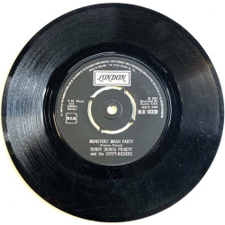 Bobby (Boris) Pickett and Crypt-Kickers vinyylisingle Monster mash / Monster mash party  kansi Ei kuvakantta levy VG käytetty vi
