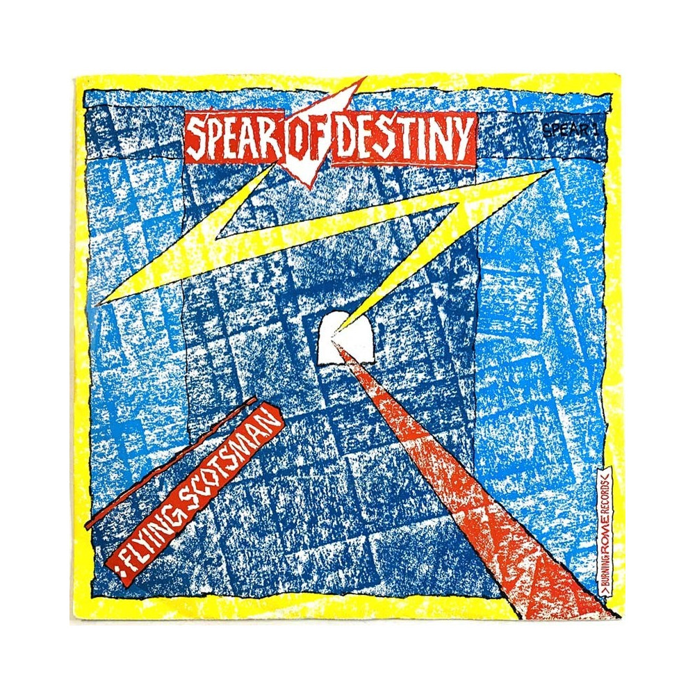 Spear Of Destiny 1983 SPEAR 1 Flying Scotsman / The man who tunes the drums begagnad singelskiva
