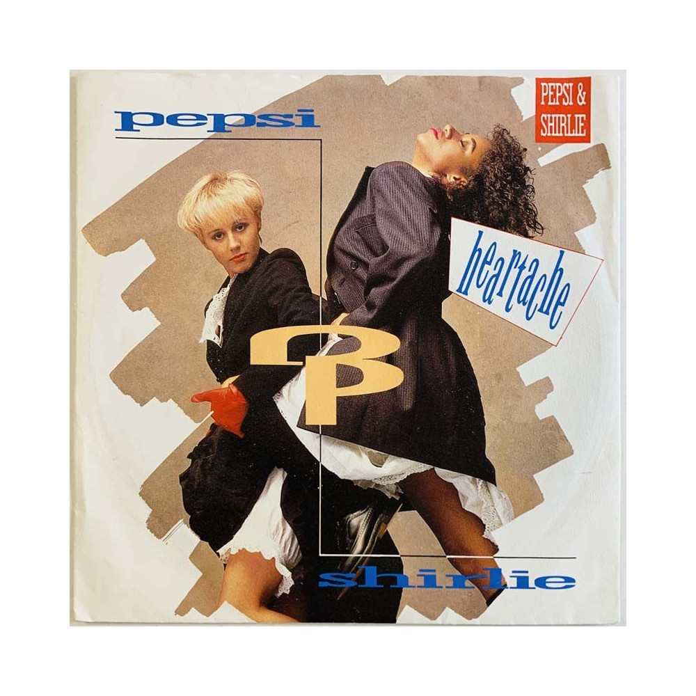 Pepsi & Shirlie 1987 885 470-7 Heartache / Surrender begagnad singelskiva