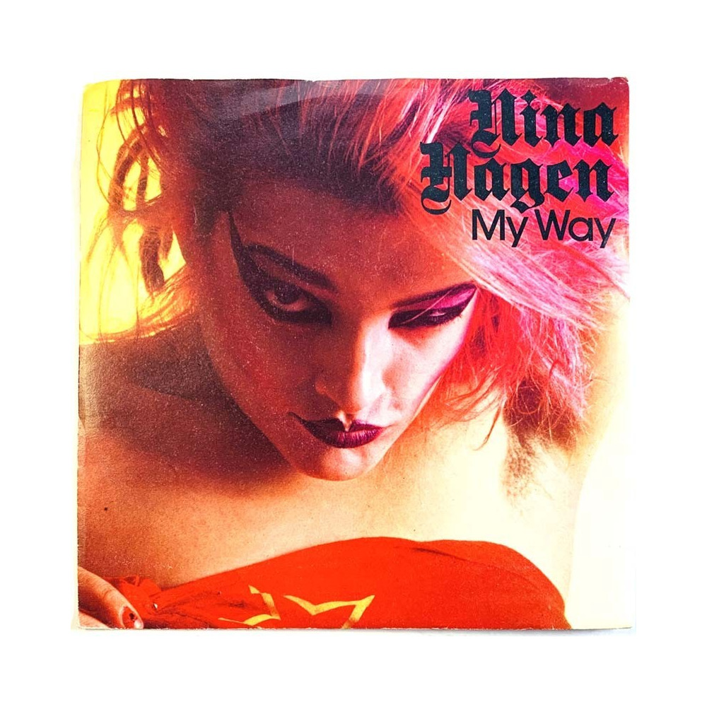 Hagen Nina 1980 CBS 9030 My way / Alptraum begagnad singelskiva