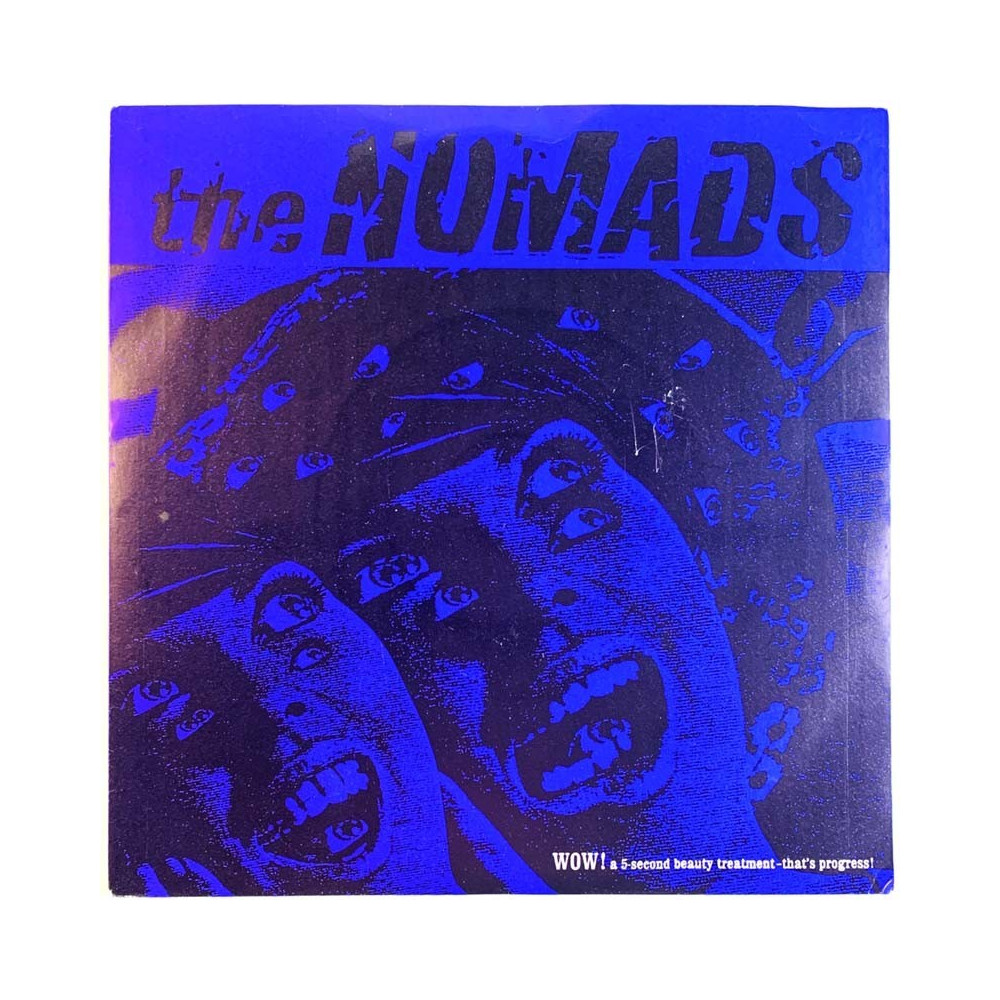 Nomads vinyylisingle She pays the rent / Nitroglycerine shrieks  kansi EX- levy EX käytetty vinyylisingle PS