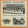 Turun Harmonikkakerho RY vinyylisingle Soivat hanurit EP  kansi VG levy EX käytetty vinyylisingle PS