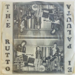 T.H.E. Rutto vinyylisingle Ei paluuta EP  kansi EX- levy VG käytetty vinyylisingle PS