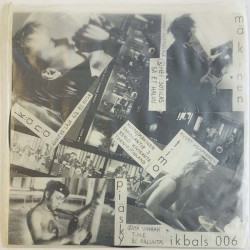 T.H.E. Rutto vinyylisingle Ei paluuta EP  kansi EX- levy VG käytetty vinyylisingle PS