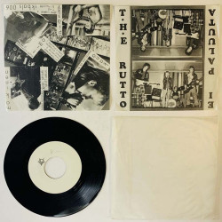 T.H.E. Rutto vinyylisingle Ei paluuta EP  kansi EX- levy VG käytetty vinyylisingle PS