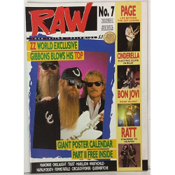 RAW 199? No.7 Z Z Top,Cinderella,Ratt,Bon Jovi