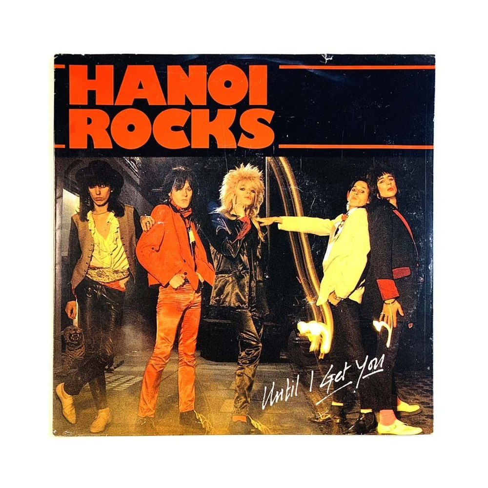 Hanoi Rocks 1983 JHNS 534 Until I get you / Rebel on the run begagnad singelskiva
