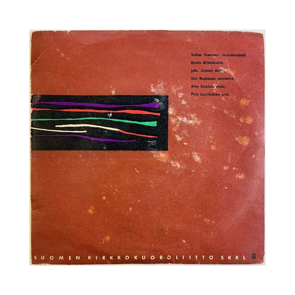 Kymin Kirkkokuoro 1970’s SKKL 8 Joulukantaatti EP begagnad singelskiva