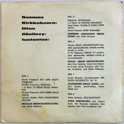 Kymin Kirkkokuoro 1970’s SKKL 8 Joulukantaatti EP begagnad singelskiva