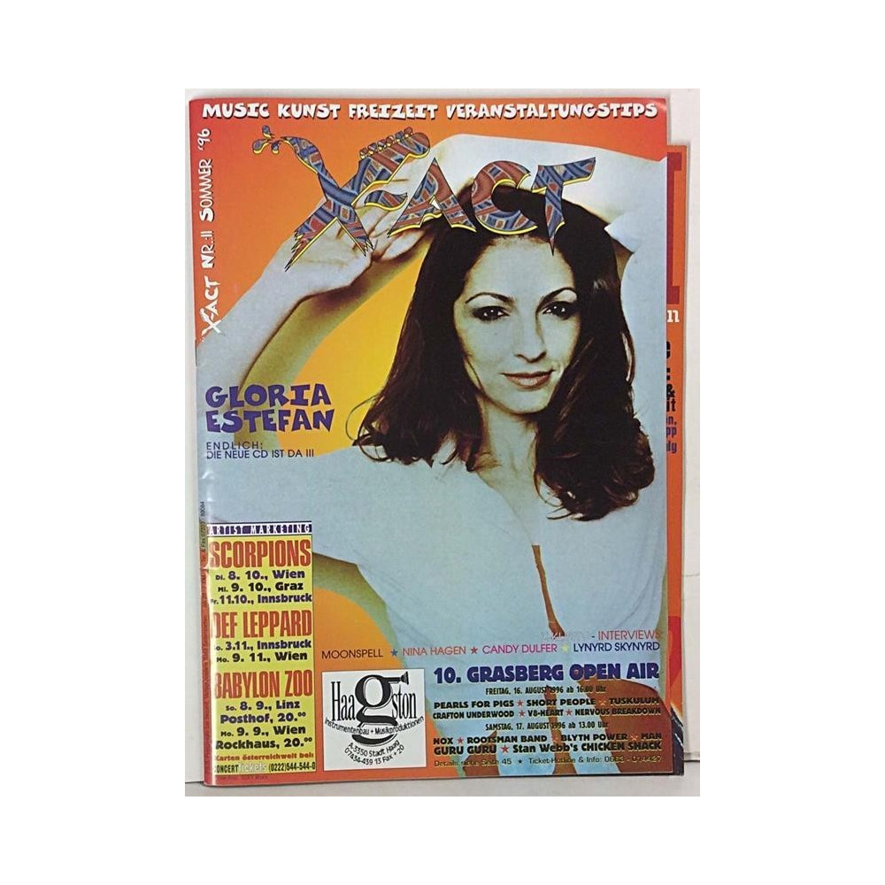 X-ACT 1996 No.Sommer Gloria Estefan,