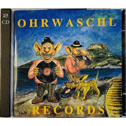 Nosferatu, Sahara, Virus ym. CD Ohrwaschl Records 2CD  kansi EX levy VG+ Käytetty CD
