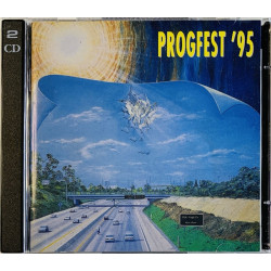 Ars Nova, Landberk, Solaris ym. CD Progfest ‘95 2CD  kansi EX levy EX Käytetty CD