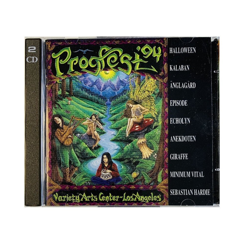 Anekdoten, Kalaban, Echolyn ym. CD Progfest '94 2CD  kansi EX levy EX Käytetty CD