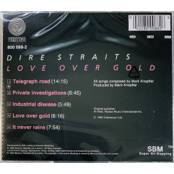 Dire Straits 1982 800 088-2 Love Over Gold -Remastered. CD