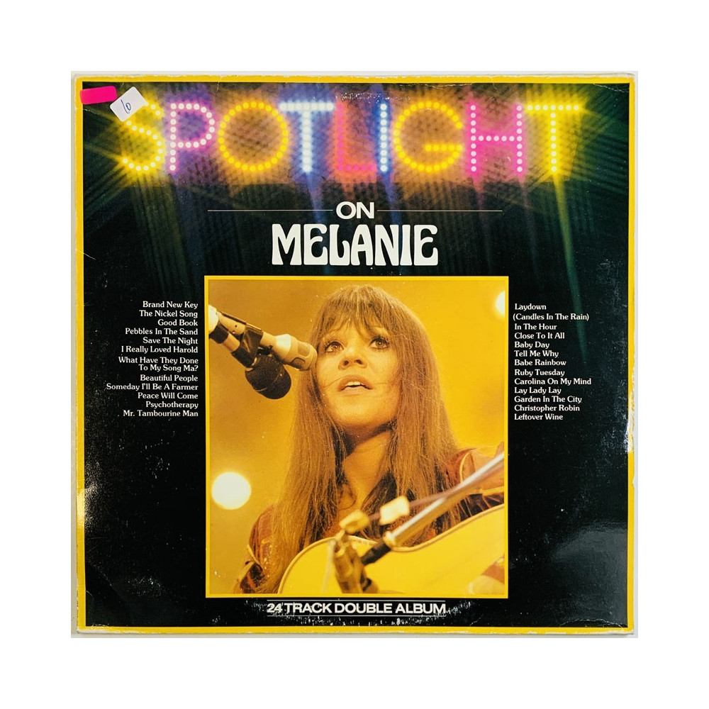 Melanie LP Spotlight 2LP  kansi VG+ levy EX Käytetty LP