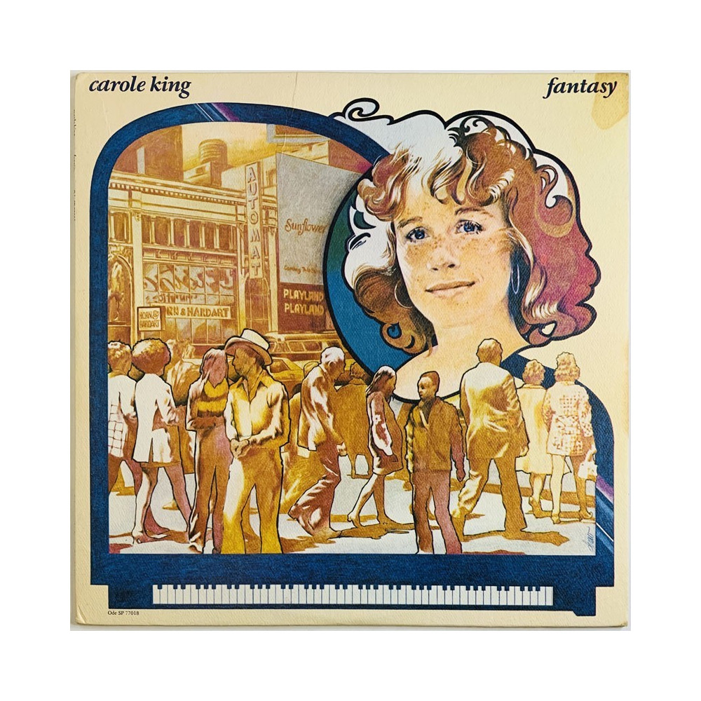 King Carole 1973 SP-77018 Fantasy Begagnat LP