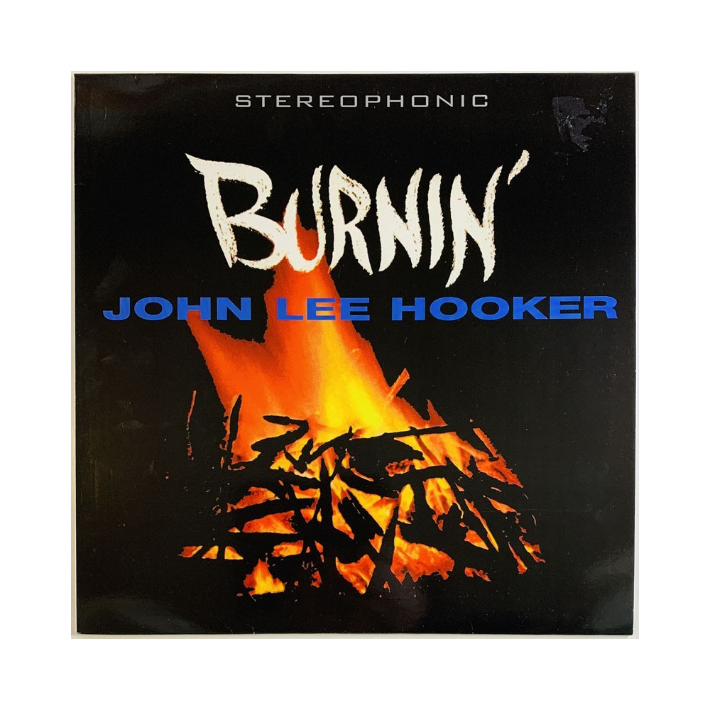 Hooker John Lee LP Burnin’ red vinyl  kansi EX levy EX Käytetty LP