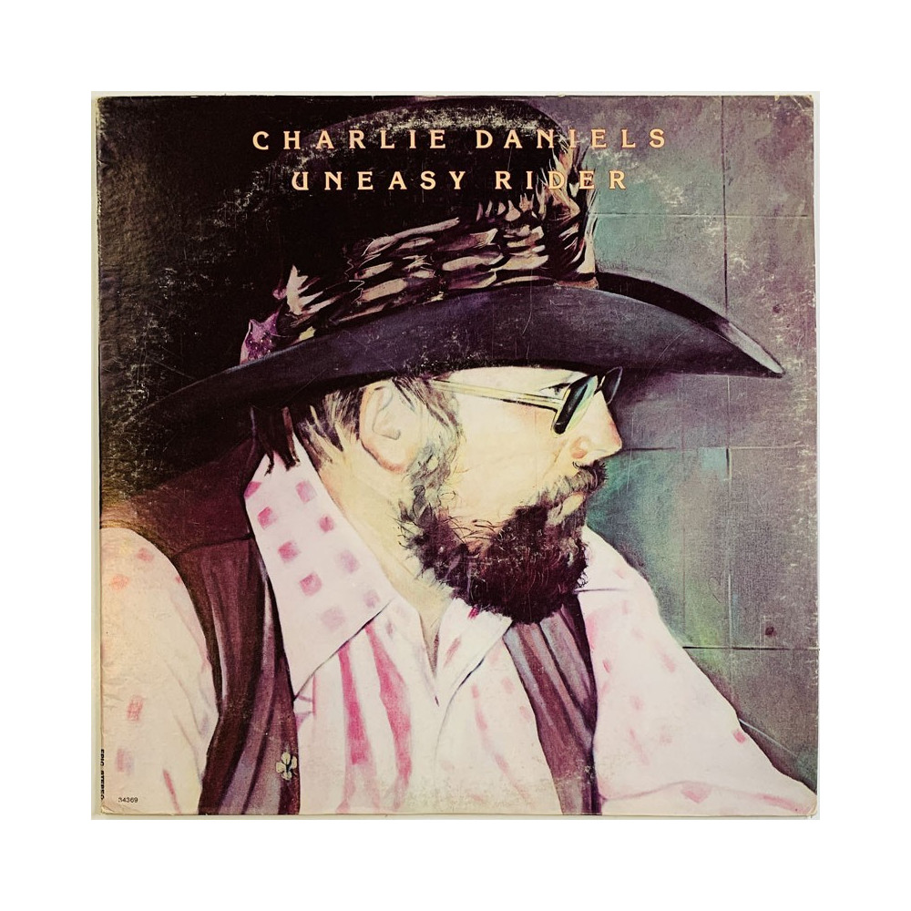 Charlie Daniels 1973 AL 34369 Uneasy rider Begagnat LP