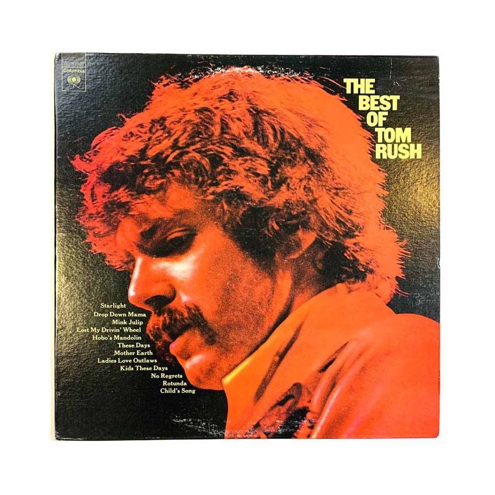 Rush Tom LP The best of  kansi EX- levy EX Käytetty LP