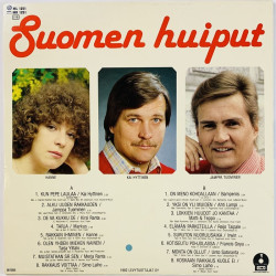Jamppa Tuominen, Kai Hyttinen ym. LP Suomen huiput  kansi EX- levy EX- Käytetty LP