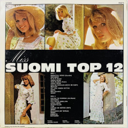 Rintamäki, Jukka Heino, Beatlex ym. 1974 FOLP 8 Miss Suomi TOP 12 Begagnat LP
