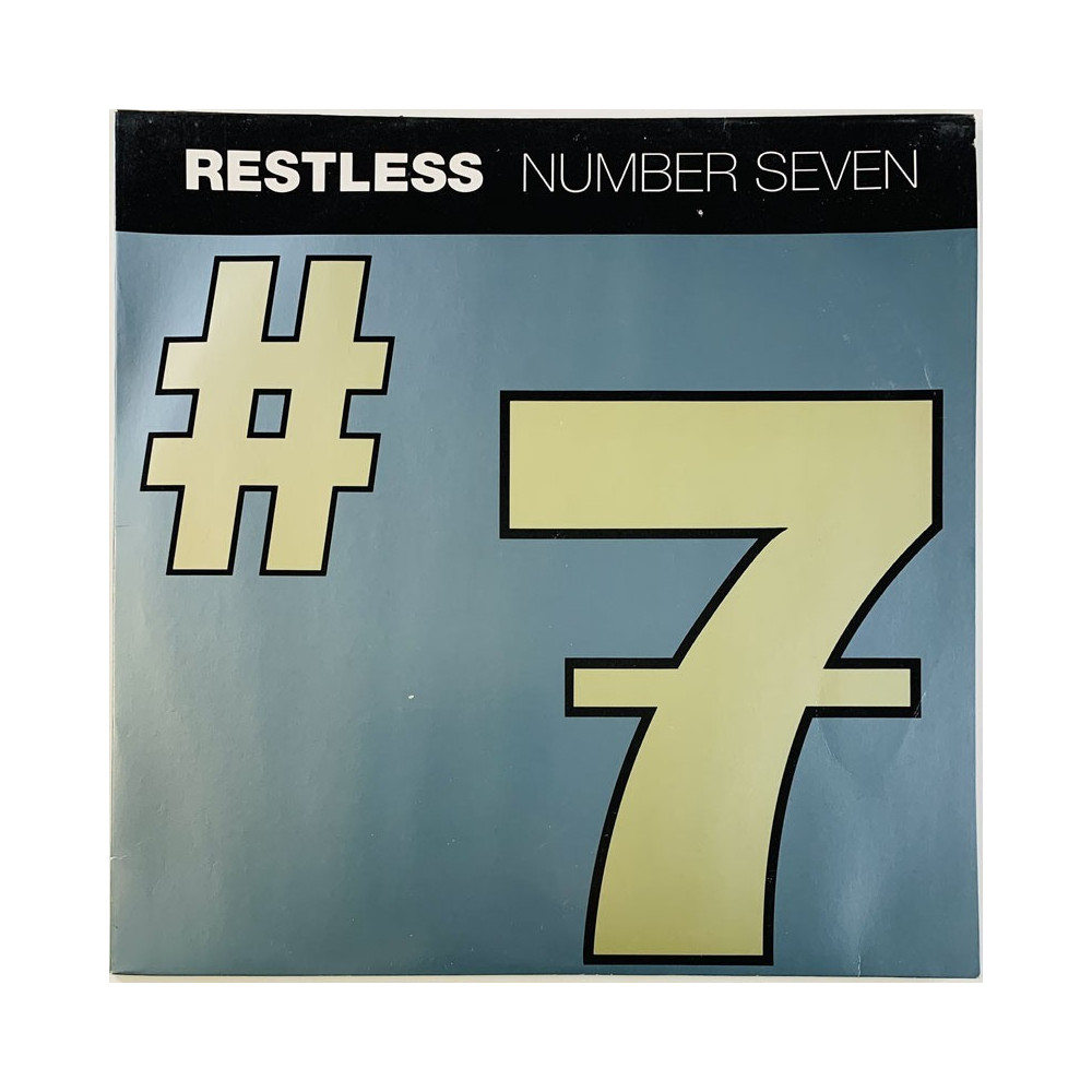 Restless LP Number seven 7  kansi VG+ levy VG+ Käytetty LP