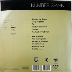 Restless LP Number seven 7  kansi VG+ levy VG+ Käytetty LP