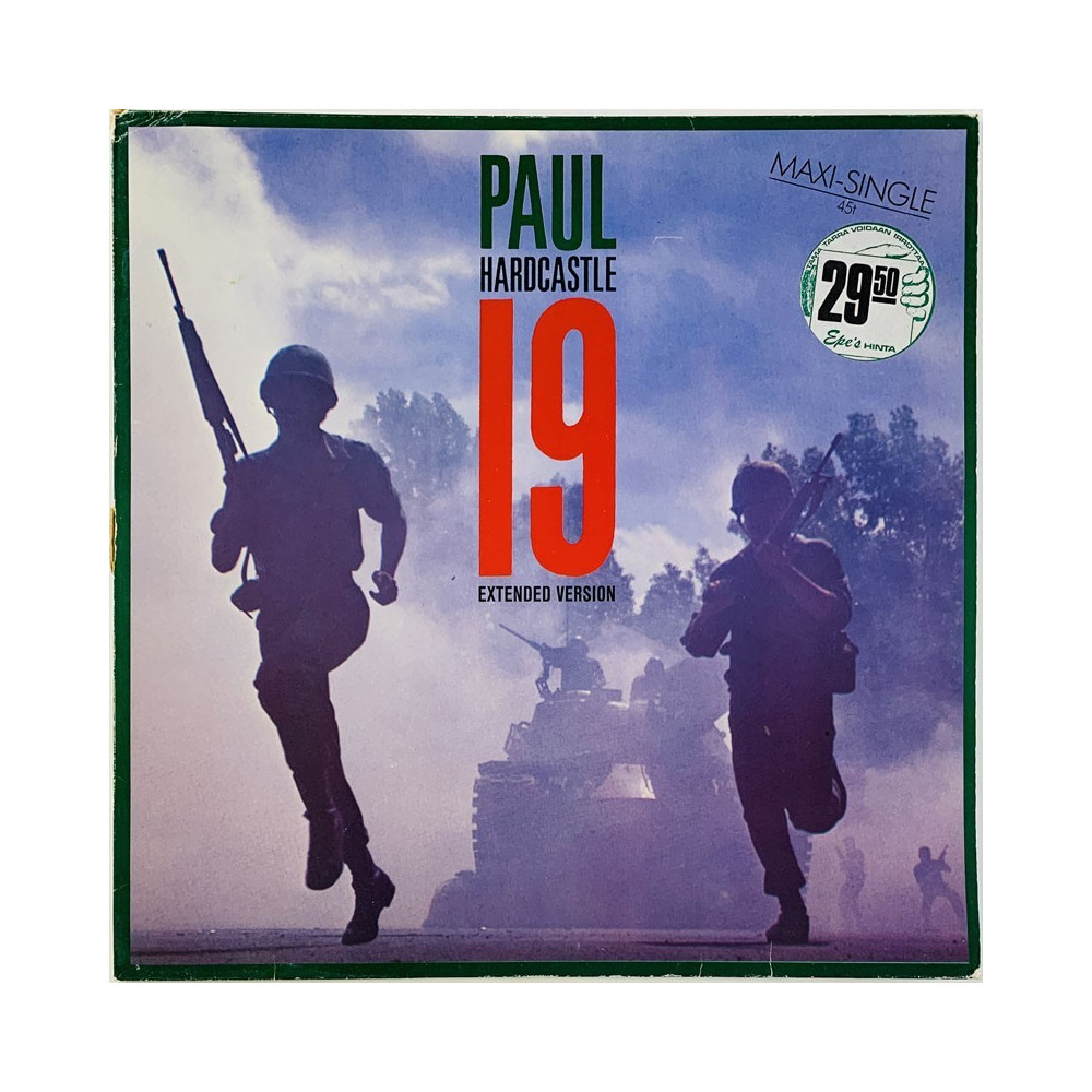 Hardcastle Paul LP 19 (Extended Version) 12-inch maxi  kansi VG levy EX Käytetty LP
