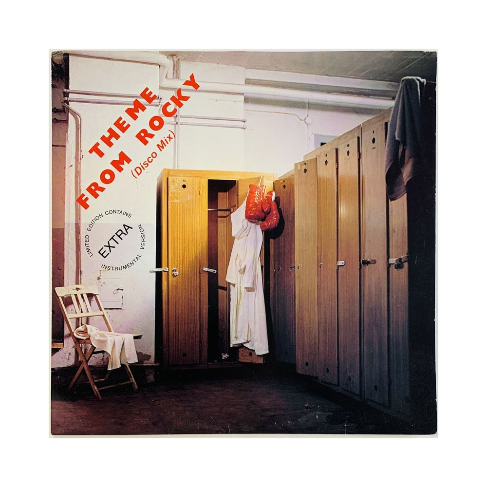 Round One LP Theme From Rocky (Disco Mix) 12”-maxi  kansi EX levy EX- Käytetty LP