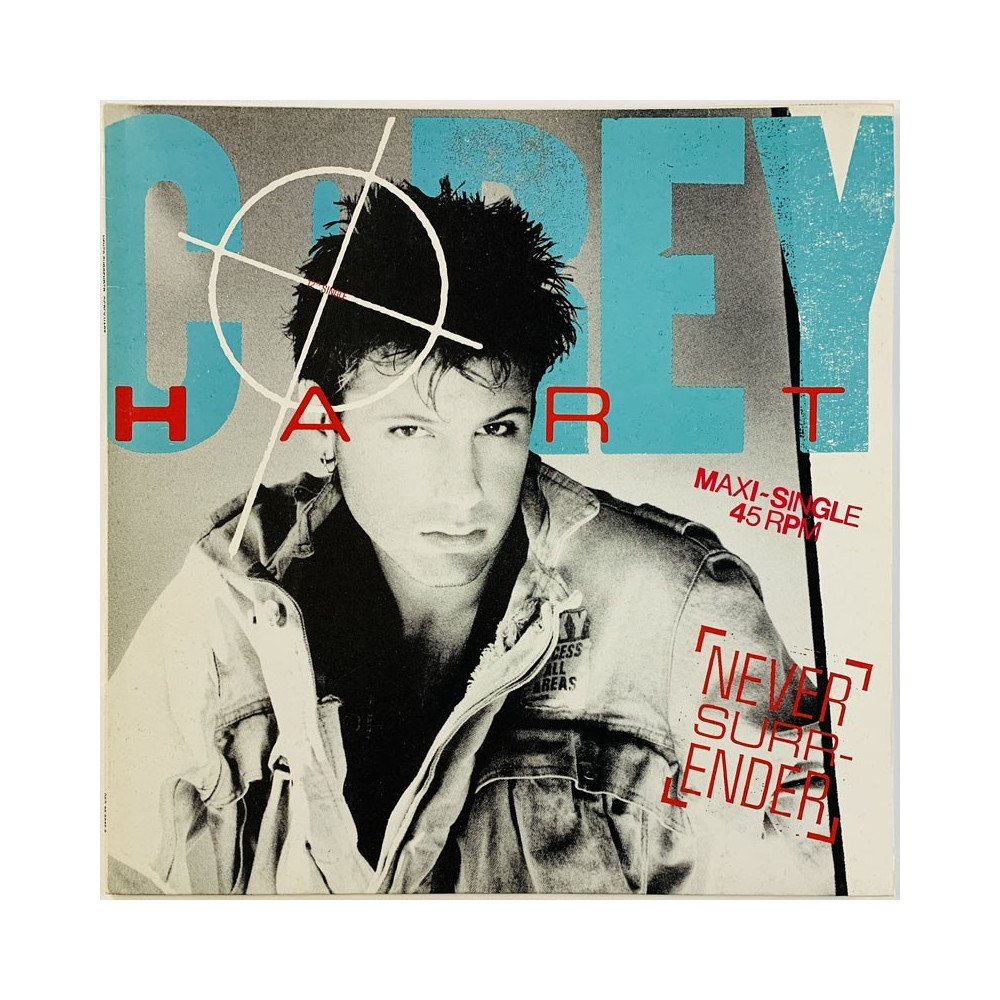 Hart Corey LP Never surrender 12-inch maxi  kansi EX- levy EX Käytetty LP