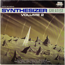 Ed Starink  LP Synthesizer Greatest Volume 2  kansi EX- levy EX Käytetty LP