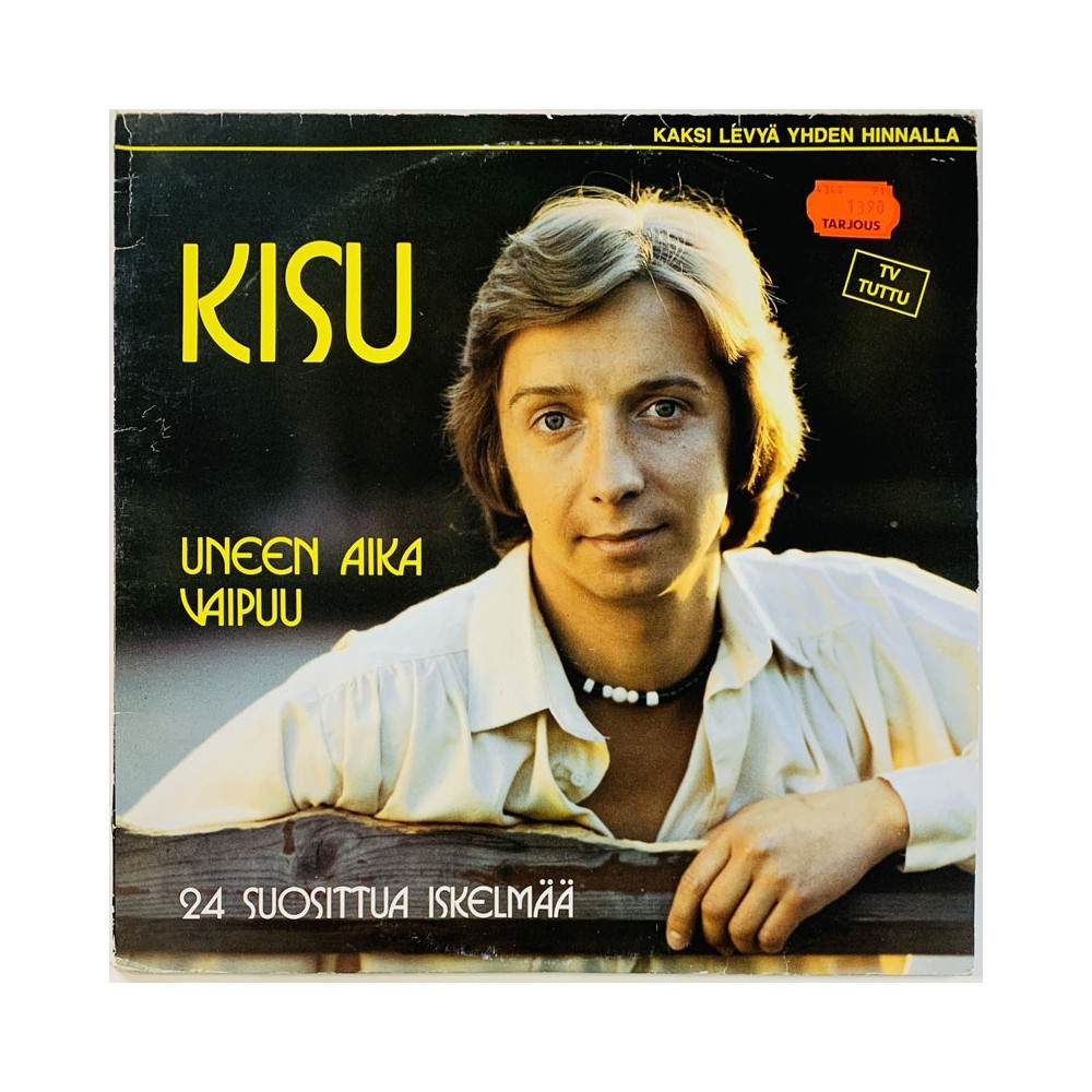 Kisu LP 24 suosituinta iskelmää 2LP  kansi VG levy EX Käytetty LP