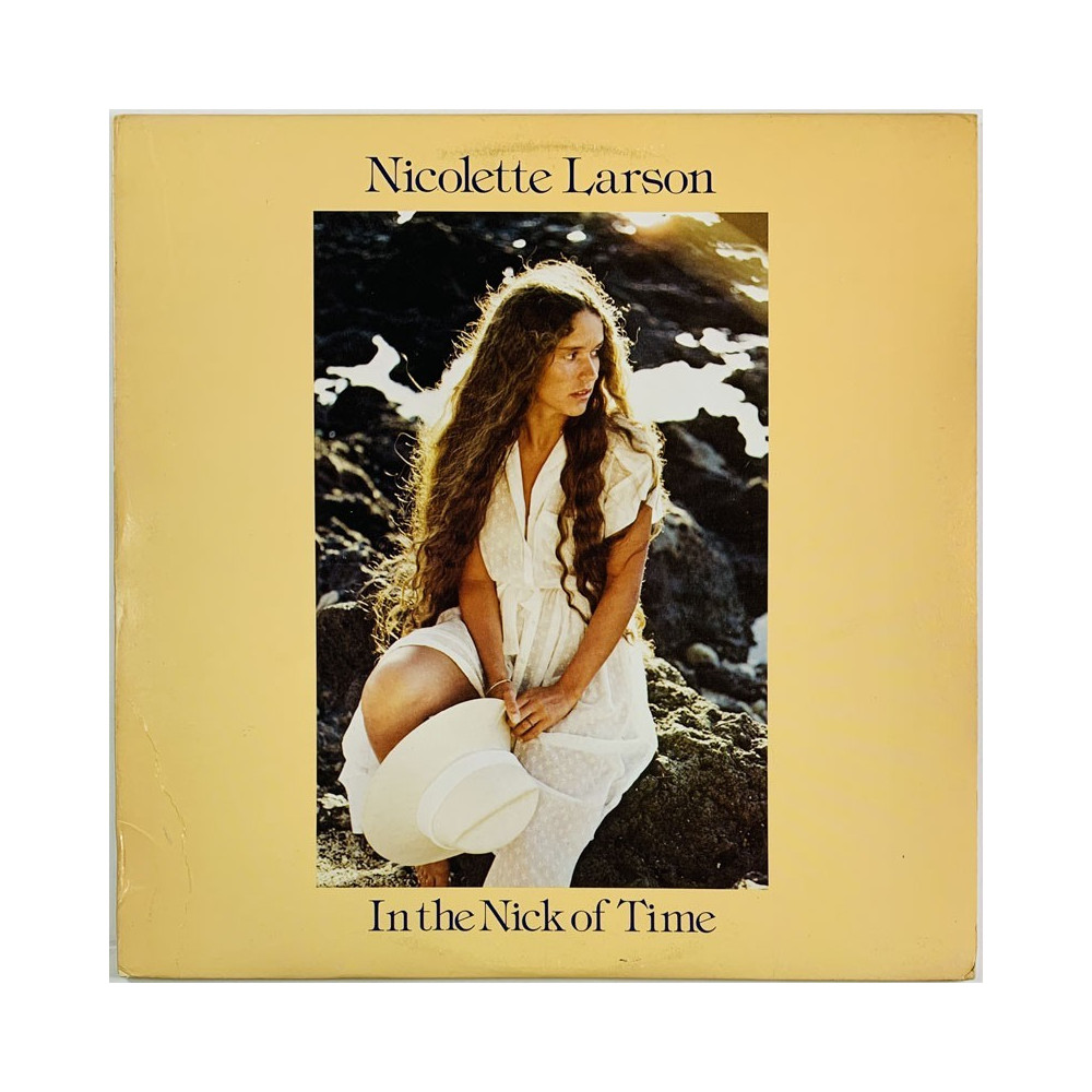 Larson Nicolette LP In the Nick of Time  kansi EX- levy EX Käytetty LP