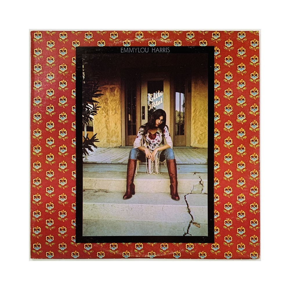 Harris Emmylou LP Elite hotel  kansi VG+ levy EX- Käytetty LP