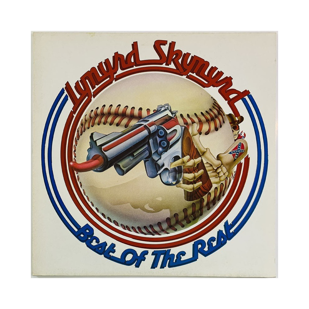 Lynyrd Skynyrd LP Best of the rest  kansi EX- levy EX Käytetty LP