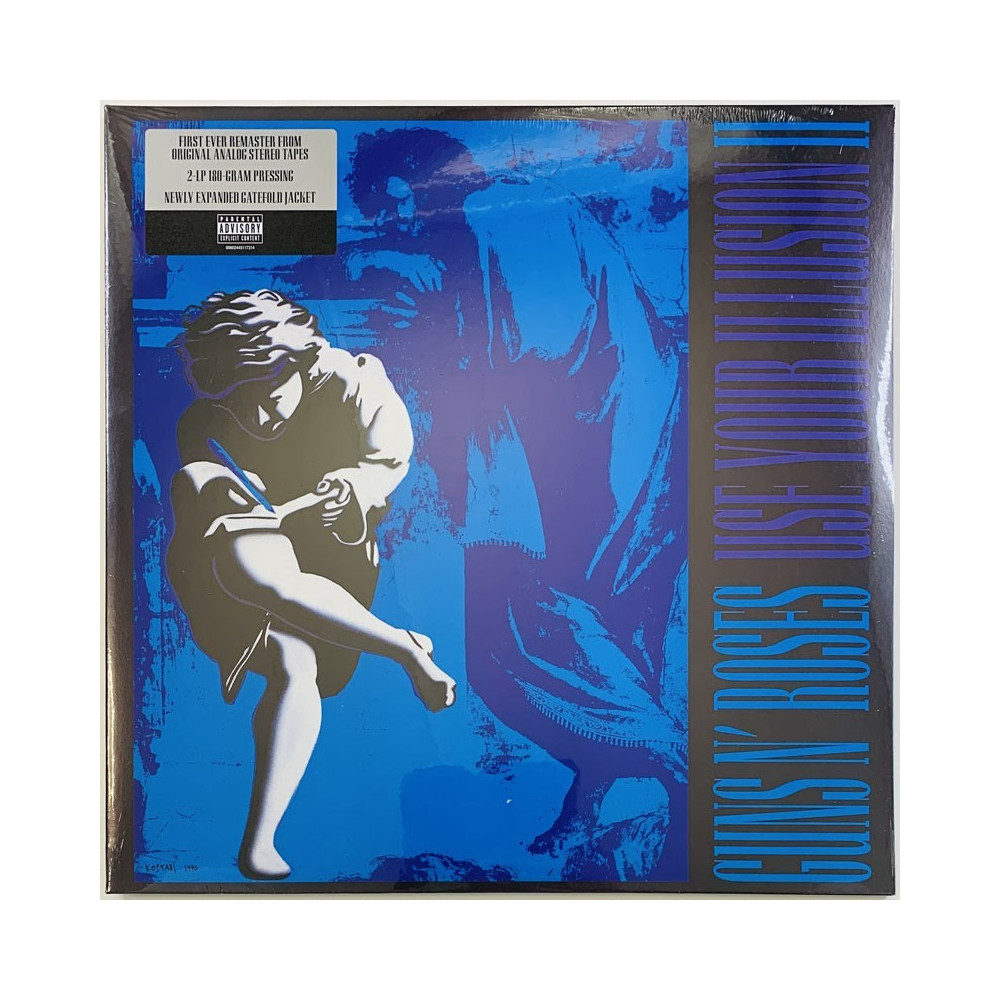 Guns N' Roses 1991 0060244117314 Use Your Illusion II 2LP LP