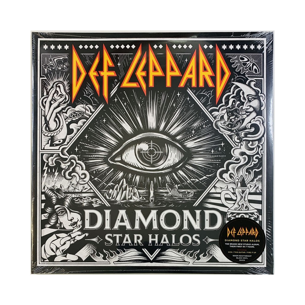 Def Leppard LP Diamond Star Halos 2LP - LP