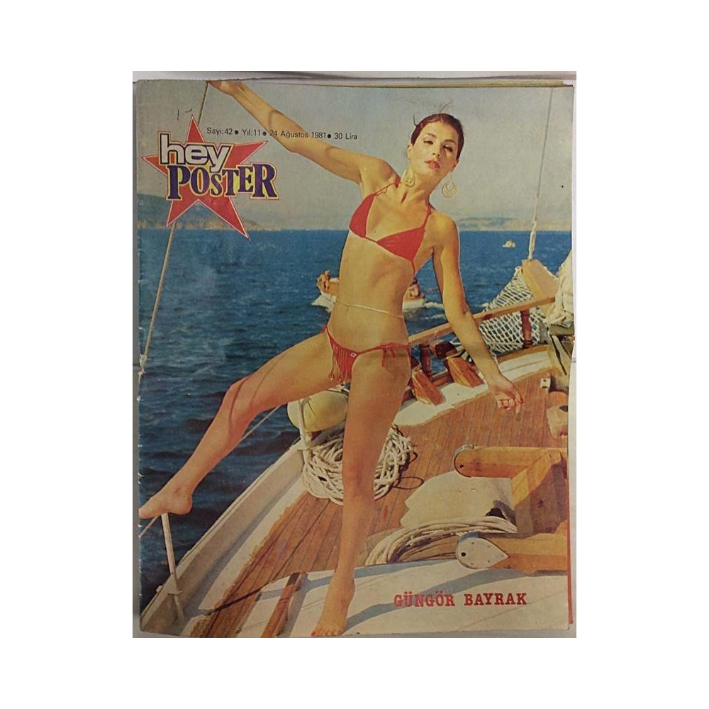 Hey Poster 1981 No.Agustos 24 Galatasaray