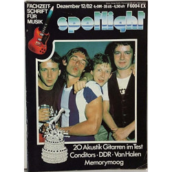 Spotlight 1982 No.December Van Halen,Puhdys
