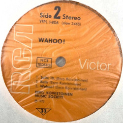 Eero Koivistoinen Music Society 1973 YFPL 1-806 Wahoo! LP ingen omslag
