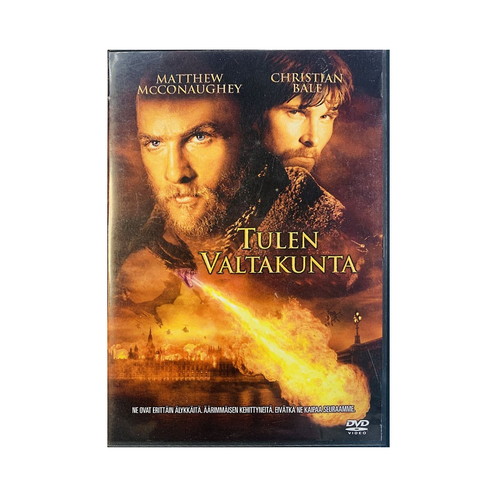 DVD - Elokuva DVD Tulen Valtakunta  kansi EX levy EX DVD
