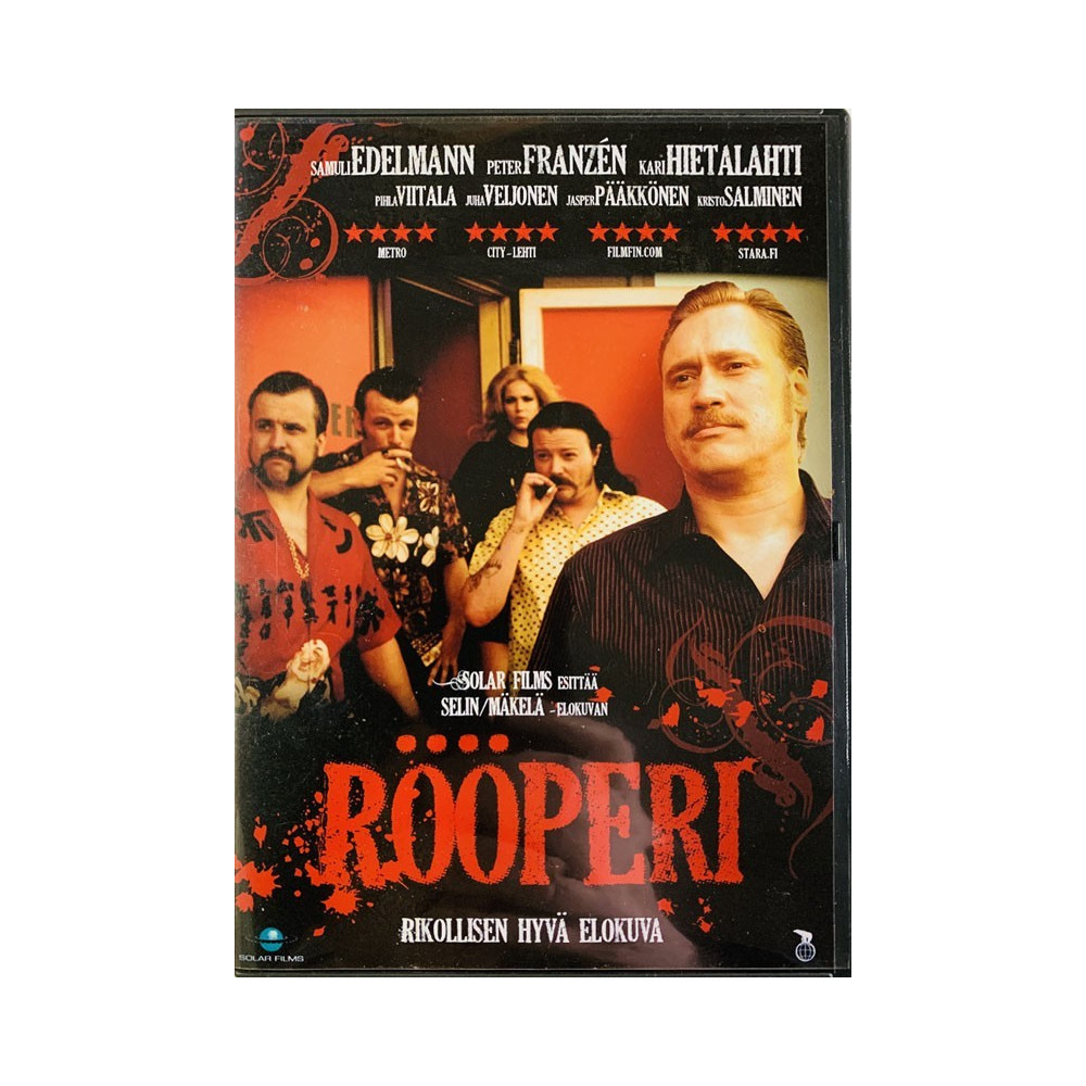 DVD - Elokuva DVD Rööperi  kansi EX levy EX DVD