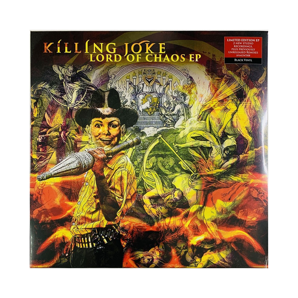 Killing Joke LP Lord of chaos EP, black vinyl - LP