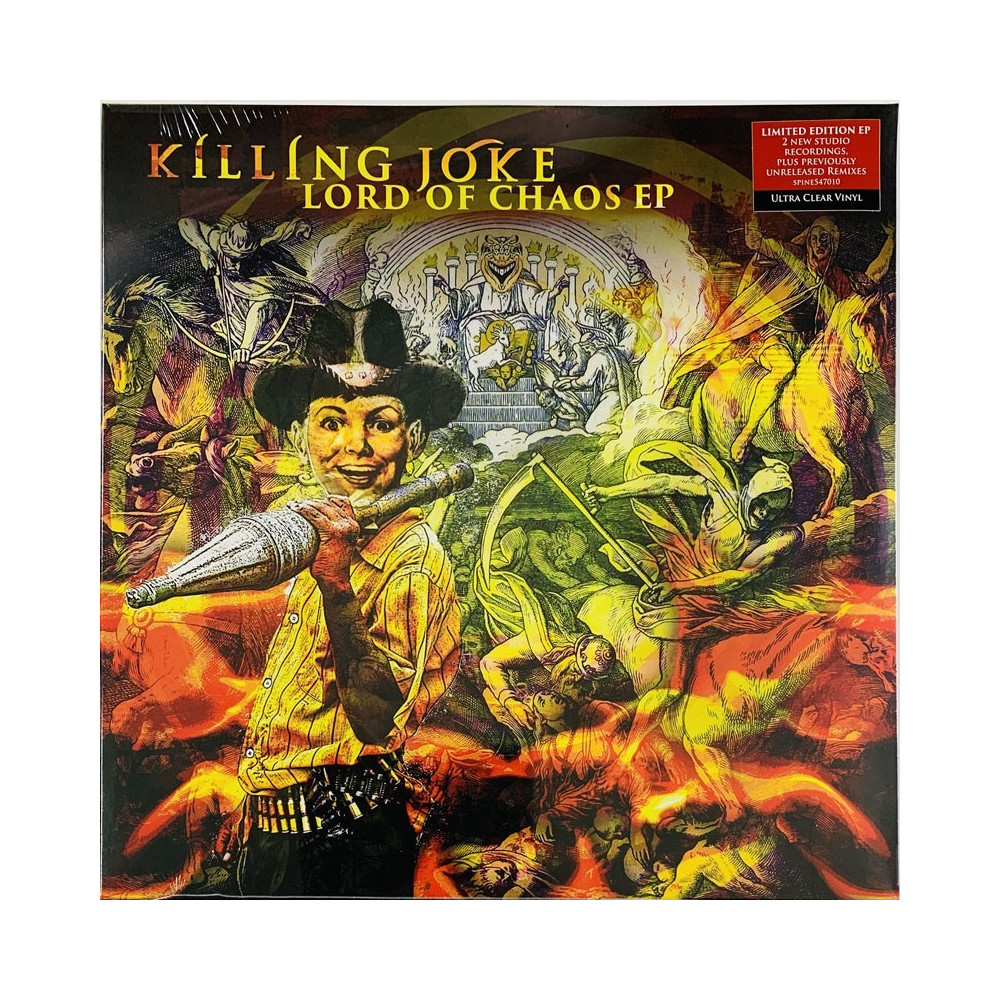 Killing Joke LP Lord of chaos EP, ultra clear vinyl - LP