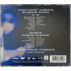 Steve Morse & The Dixie Dregs CD Live In Connecticut 2CD + DVD  kansi EX levy EX Käytetty CD