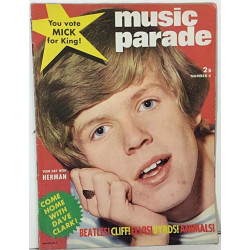 Music Parade 196? No.Number 4 Beatles,James Bond,Animals,Sandie Shaw