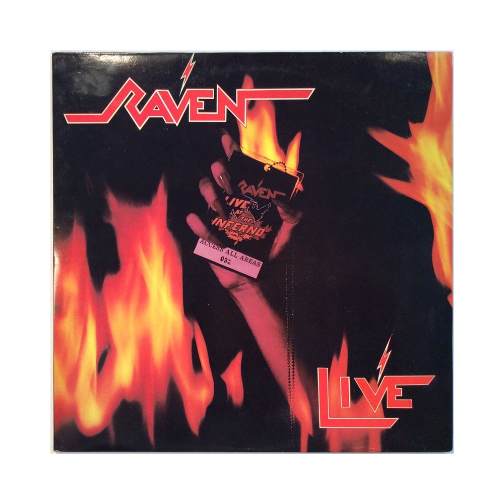 Raven 1984 NEAT1020 Live 2LP Begagnat LP